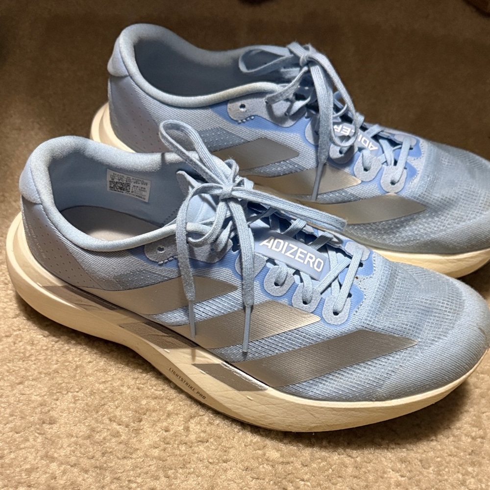 Adidas Adizero evo running shoes